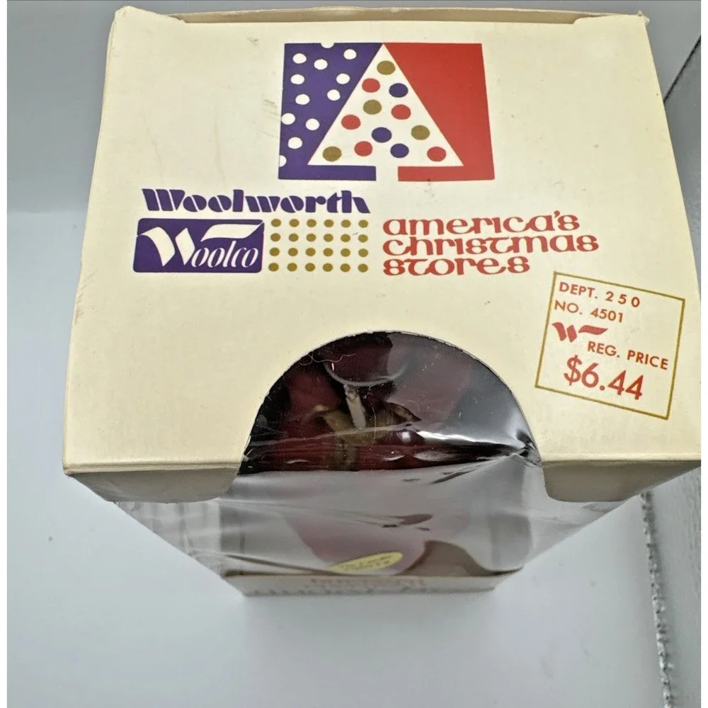 1960S Vintage Battery Operated Angel  Lite Woolco/Woolworths New In Box‎